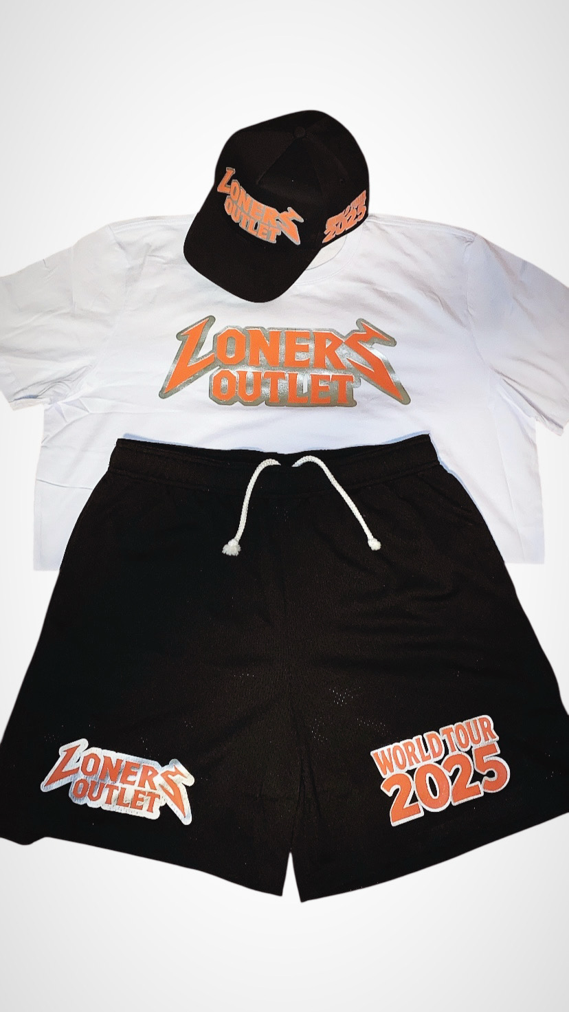 “World Tour” Collection - hats+shirt+shorts set