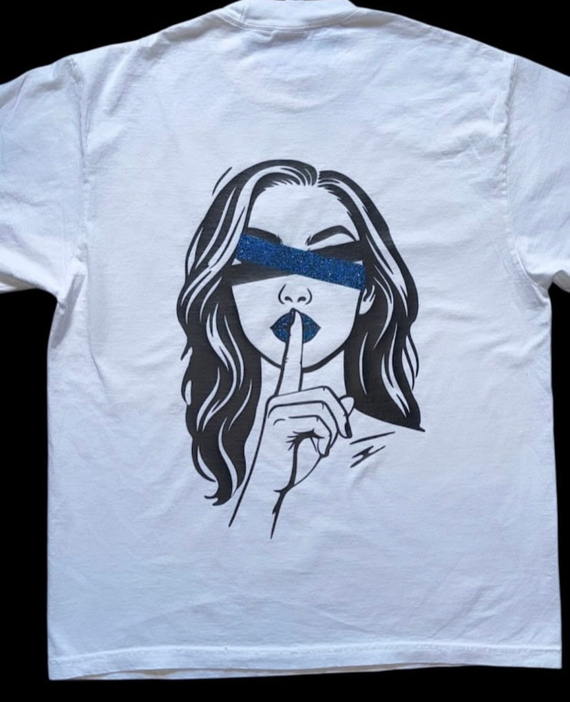 “Shhh” Collection – Tee + Trucker Hat Set