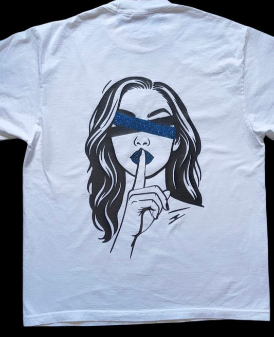 “Shhh” Collection – Tee + Trucker Hat Set