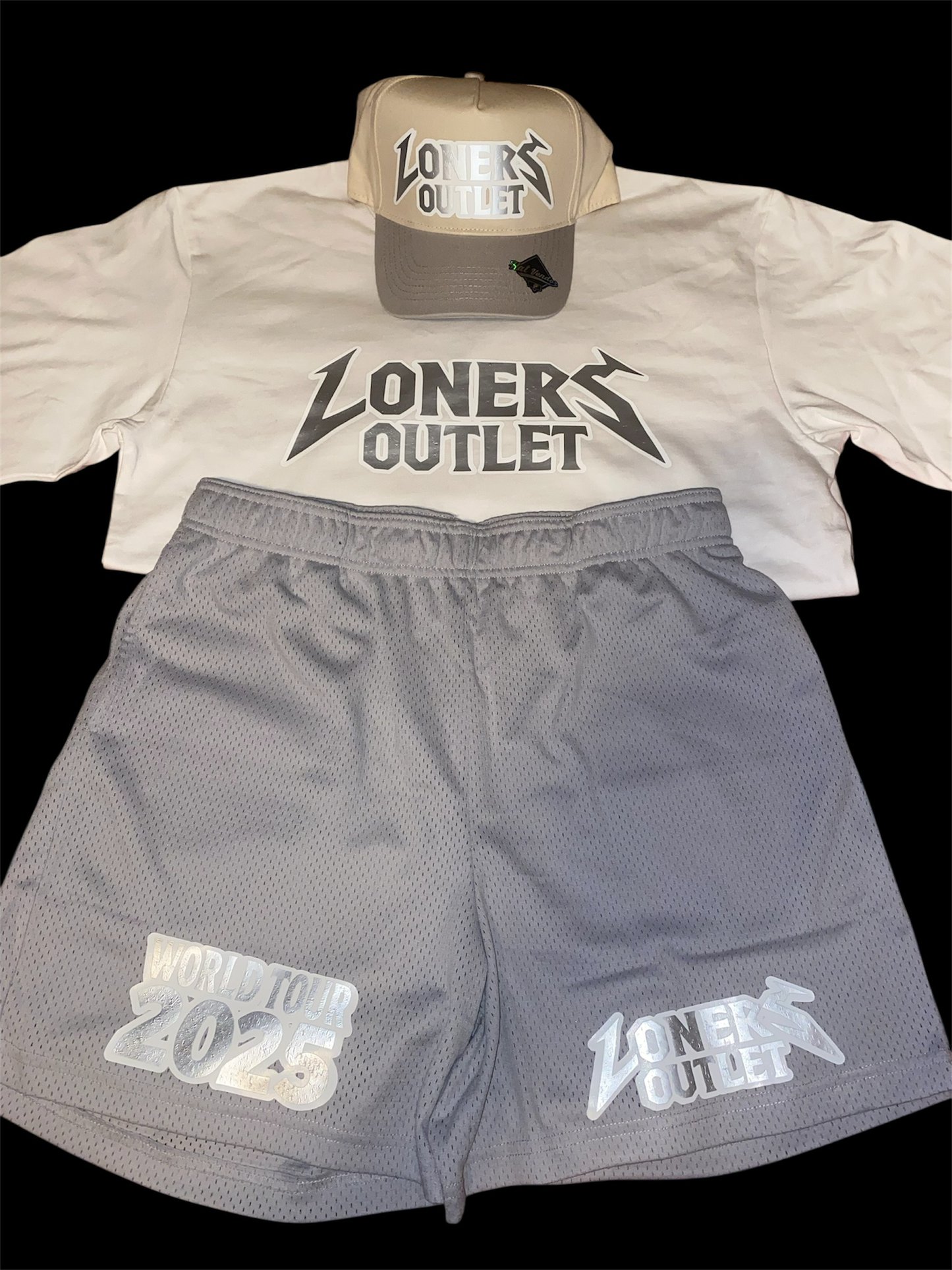 “World Tour” Collection - hats+shirt+shorts set