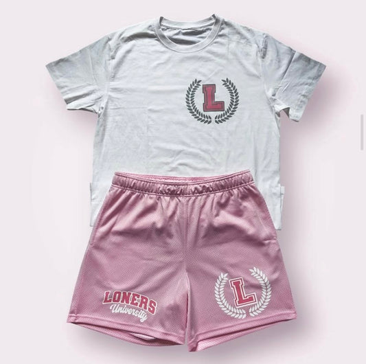 “Loners University” Collection - short sets
