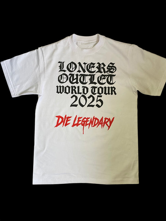 “World Tour 2025: Die Legendary”Collection - Shirt+Hat