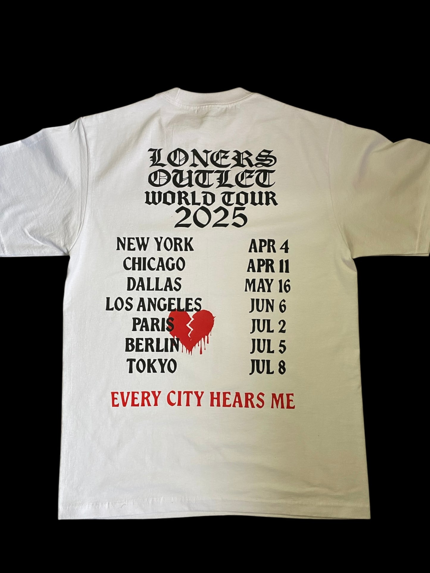“World Tour 2025: Die Legendary”Collection - Shirt+Hat